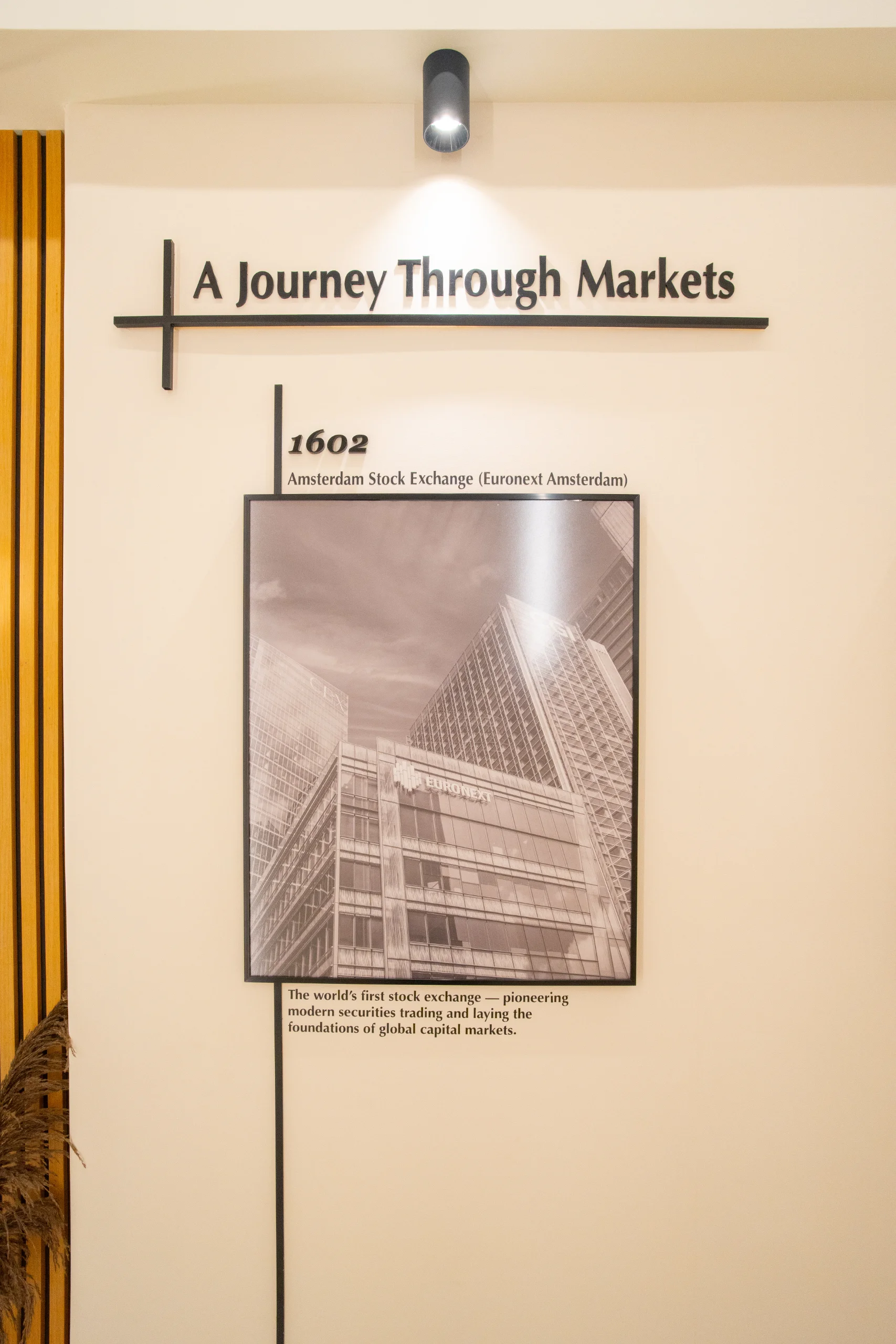 A Journey Through Markets — 1602